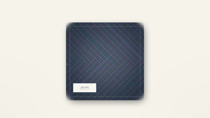 Harris Tweed cushion cover