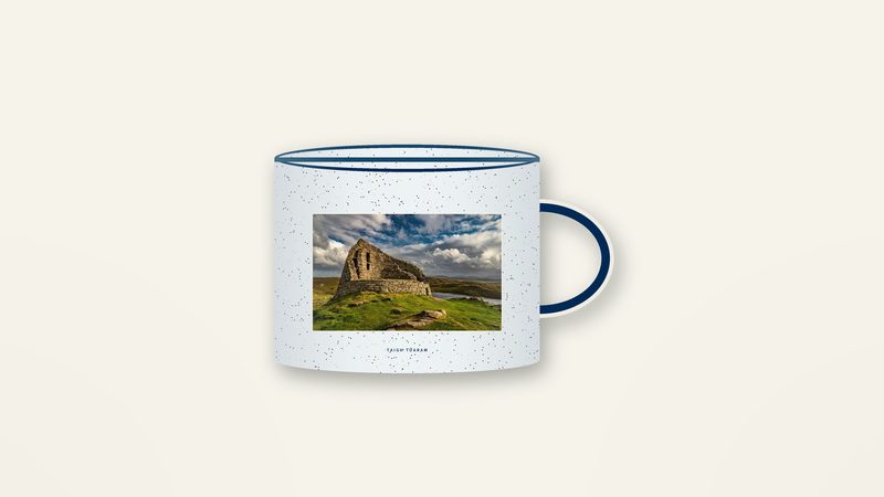 Hebridean enamel mug