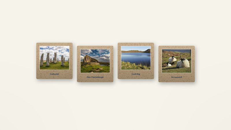 West side coaster set